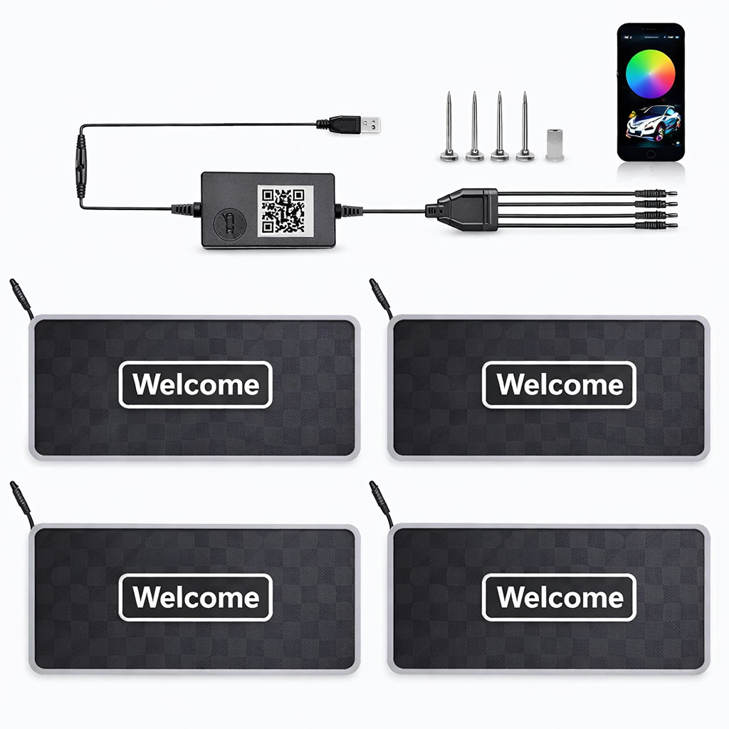 LuMats™ LED Car Mat